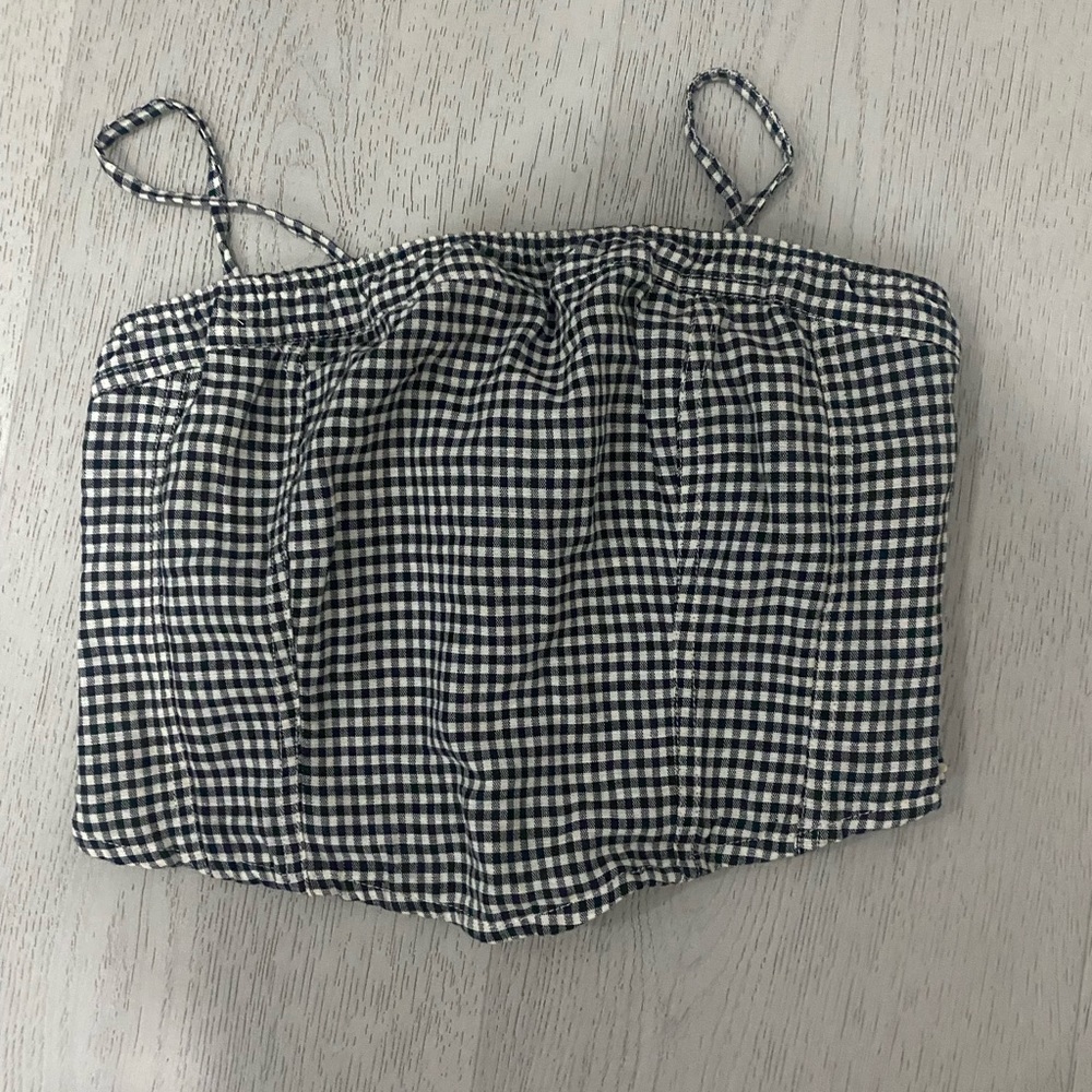 American eagle versatile corset crop top size medium